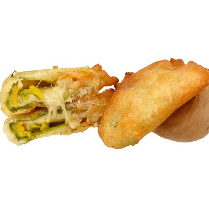 FIORI DI ZUCCA PROSCIUTTO /MOZZ - COURGETTE FLOWERS