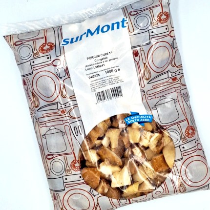 FROZEN PORCINI MUSHROOM CUBES (1KG)