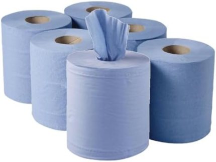 CENTREFEED BLUE ROLL 180mm x150m (PR150)