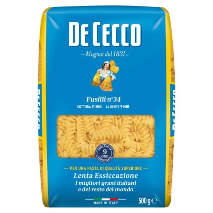 FUSILLI DE CECCO 24X500GR