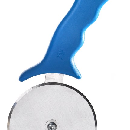 Tempered Stainless Steel Pizza Cutter, Re-sharpenable ?100 MM