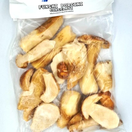 FROZEN PORCINI MUSHROOM HALVES (1KG)