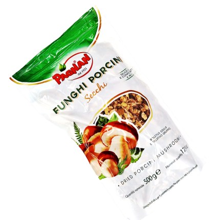 DRIED PORCINI MUSHROOMS 500G
