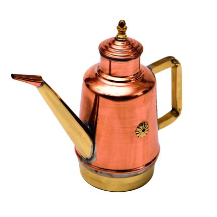Tinned Cupped Old Fashioned Style Oil Can 0.45L