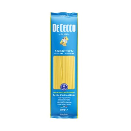 SPAGHETTI DE CECCO N°12 24X500GR