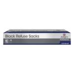 JANGRO HD BLACK REFUSE SACKS CHSA 18KG 18X29X38"  X 200