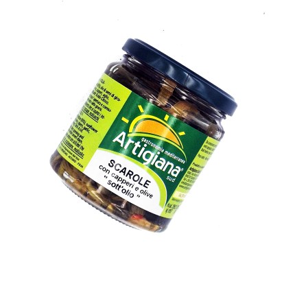 SCAROLE CONDITE SOTT'OLIO ARTIGIANA 9X280G