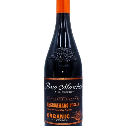 NEGROAMARO ORGANICO PUGLIA IGP 2021 6x75CL