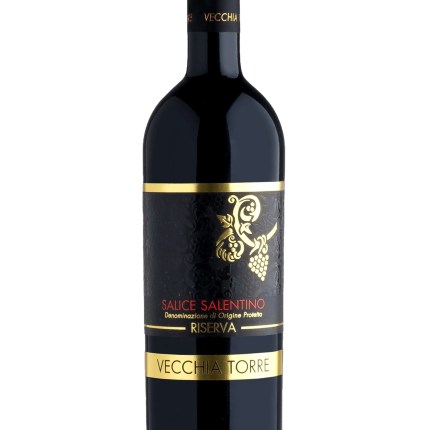 SALICE SALENTINO DOP ROSSO RISERVA VECCHIA TORRE 13.5% 6x75CL